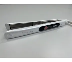 ETA Fenite 3337 90000 bílá / Parní žehlička na vlasy / 40W / destičky 25x90.5 mm / 4 teploty 160-220°C / nádržka 7.5 ml