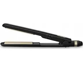 BaByliss ST089E / Žehlička na vlasy / keramické destičky 24 x 95 mm / 2 teploty / 200 & 230 °C / černá