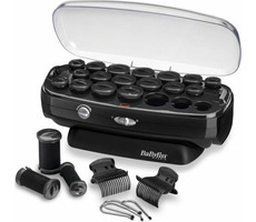 BaByliss RS035E / Elektrické natáčky / 20 ks natáček / 20 ks sponek / 10 ks skřipců / box s víkem / černá