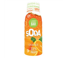 LIMO BAR Pomeranč 500 ml / Sirup / až 12 l nápoje