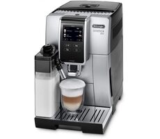 DeLonghi Dinamica Plus ECAM 370.85SB stříbrná / automatická kávovar / 1450W / 19 bar / 1.8 l / zásobník 300 g