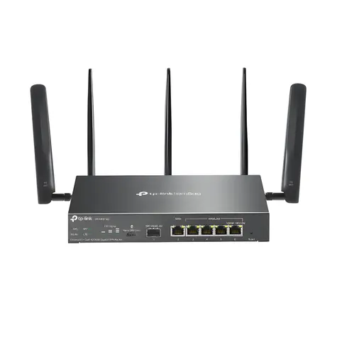 TP-Link ER706W-4G / Router / AX3000 / 4G+ Cat6 / VPN / 5x GLAN / 1x SFP / Omada Mesh
