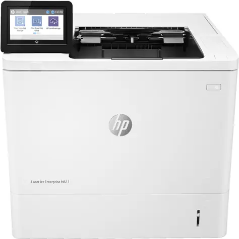 HP LaserJet Enterprise M611dn / Čb laserová tiskárna / 61 ppm / A4 / 1200x1200 dpi / Duplex / USB 2.0 / LAN