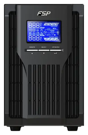 Fortron FSP Champ 2K / Záložní zdroj UPS / Online / Tower / 2000 VA/1800 W / 3x Schuko