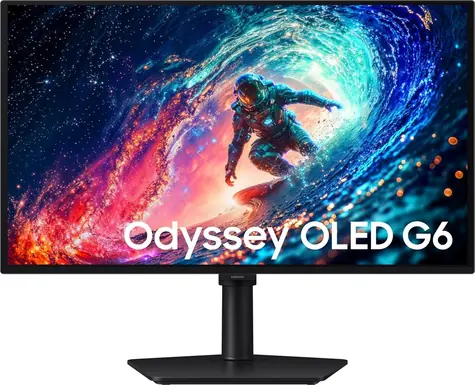 27" Samsung Odyssey OLED G6 G61SH černá / Monitor / OLED / QHD 2560x1440 / 240Hz / 0,03ms / DisplayPort 1.4 + HDMI 2.1