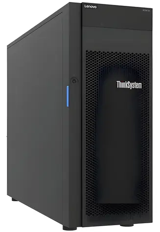 Lenovo ThinkSystem ST250 V3 / Tower server / Intel Xeon 6315P 4-Core 2.8GHz / 16GB DDR5 / 8x 2.5" HS / SW RAID / 800W