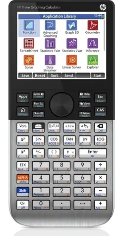 HP Prime / Grafická kalkulačka / barevný dotykový displej / bezdrátové připojení