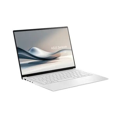 ASUS Zenbook S 14 OLED bílá / Notebook / 14" 2.8K T / Intel Core Ultra 7 258V 2.2GHz / 32GB / 512GB SSD / Intel Arc 140V