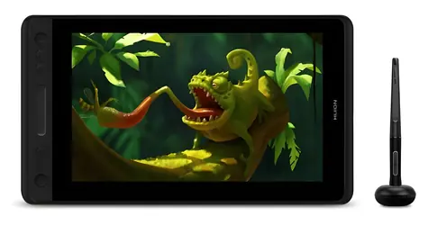 Huion Kamvas Pro 12 černá / Grafický tablet / 11.6" displej / 256 x 144 mm / USB