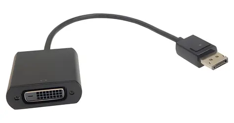 HP adaptér DisplayPort na DVI černá / Redukce / Single Link / pasivní