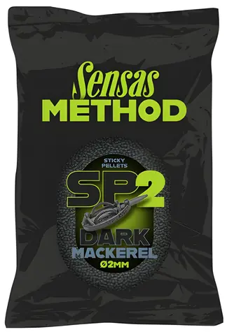 Sensas Sticky Mackerel / Pelety / method feeder / 2 mm / 650 g