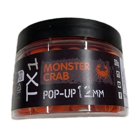 Shimano TX1 Monster Crab / Pop-up boilies / 50 g / 12 mm