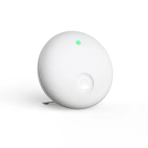 Airthings Wave Enhance bílá / Monitor kvality vzduchu / CO2, VOC, vlhkost, teplota / Bluetooth
