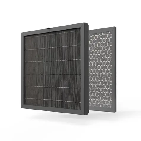 Airthings Renew / Sada náhradních filtrů / HEPA-13 + aktivní uhlík / 2 ks / 4 000 h