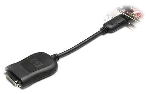 HP DisplayPort to DVI-D Adapter / Redukce / DisplayPort / DVI-D