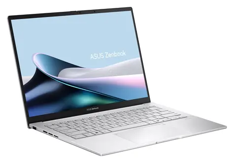 ASUS Zenbook 14 stříbrná / Notebook / 14" WUXGA OLED T / Intel Core Ultra 5 225H / 16GB / 512GB SSD / Intel Arc 130T