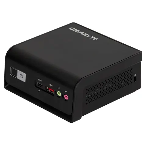 GIGABYTE Brix GB-BTIP-N150 černá / Intel N150 / Bez RAM / Bez SSD / Intel UHD / BezOS