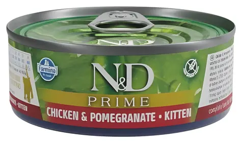 Farmina N&D Prime Cat kuře a granátové jablko / Konzerva pro koťata / 70 g