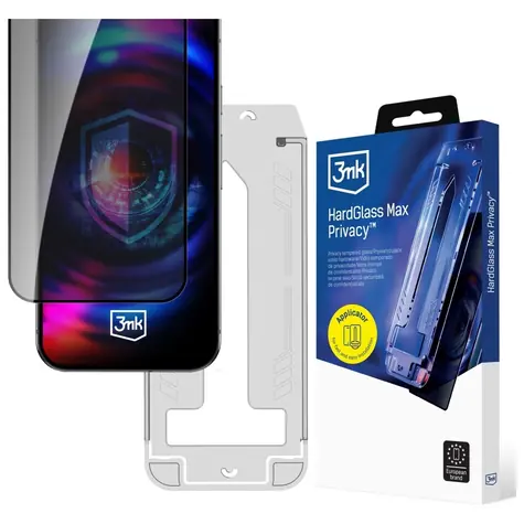 3mk HardGlass Max Privacy FrameFit / Tvrzené sklo / Samsung Galaxy A16 A17 4G 5G
