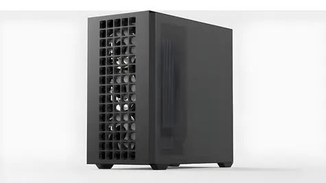 Aerocool D302A-G-BK-V1 černá / PC skříň / Micro ATX / Mesh / bez zdroje / průhledná bočnice