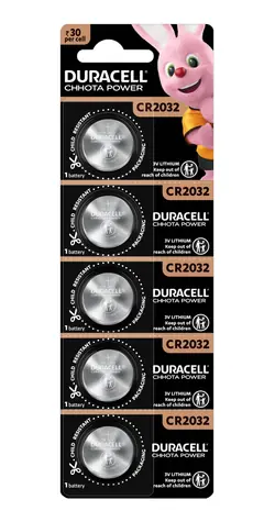 Duracell CR2016 / Knoflíková baterie / Lithium / 3 V / 5 ks