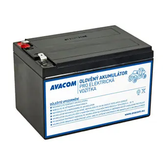 AVACOM Peg Pérego F2 / Náhradní baterie / 12V / 12Ah