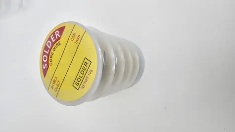 3Dsimo Pájecí cín Sn99,3 Cu0,7 / Pájecí drát / 1 mm / bezolovnatý / No Clean / 5 × 10 g