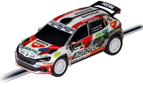 Carrera 64271 GO Škoda Fabia RS Rally 2 Team Kopecký / Auto pro autodráhu / 1:43