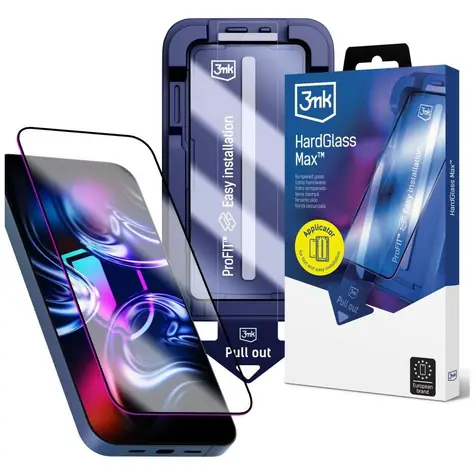 3mk HardGlass Max / Ochranné sklo / Apple iPhone 17 Pro Max