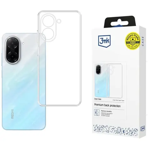 3mk Clear Case čirá / Ochranný kryt / Redmi A5 4G / 173 mm
