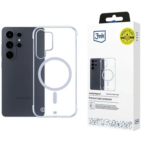 3mk Just20g MagCase / Ochranný kryt / Samsung Galaxy S26 Ultra / MagSafe / Military Grade / 20 g
