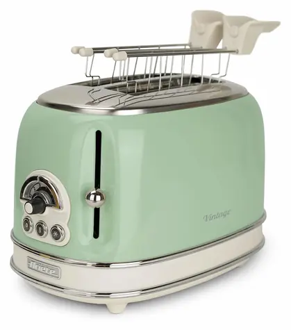 Ariete 155 Vintage zelená / Toustovač / 2 topinky / 810 W
