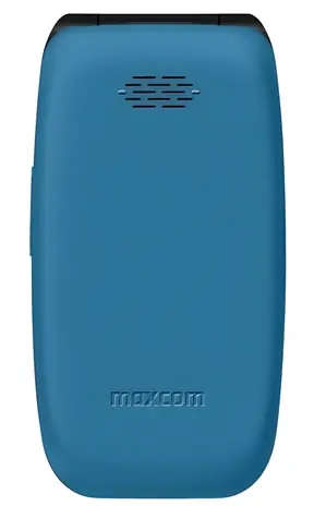 Maxcom MM828 4G modrá / Mobilní telefon / Výklopný / 2.4" / DualSIM / SOS tlačítko / USB-C