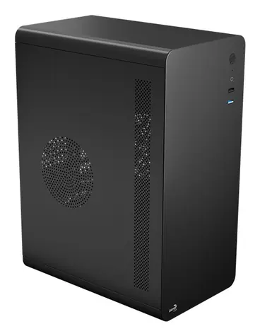Aerocool CS-110 černá / PC skříň / Micro ATX / Mini-ITX / 1x USB 3.0 / 1x USB 2.0 / bez zdroje