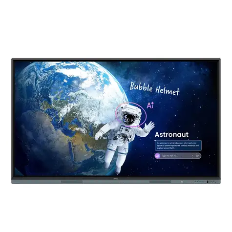 86" BenQ RM8605 černá / Interaktivní panel / IPS / 3840x2160 / Android 15 / Wi-Fi 6 / Touch