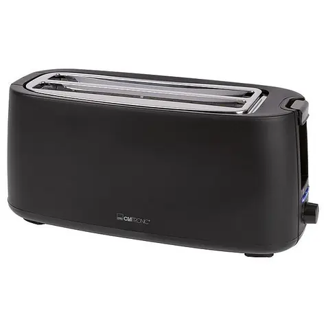 Clatronic TA 3802 černá / Topinkovač / 1400W / 4 topinky / nastavitelný stupeň opečení