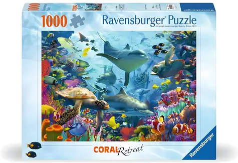 Ravensburger Puzzle Korálový útes / 1000 dílků / od 14 let