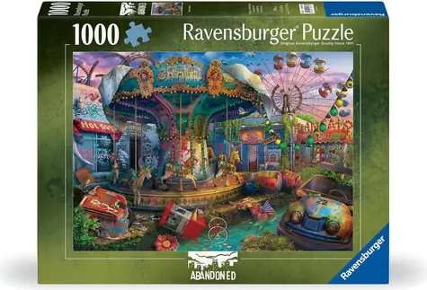 Ravensburger Puzzle Abandoned: Ponurá pouť / 1000 dílků / od 14 let