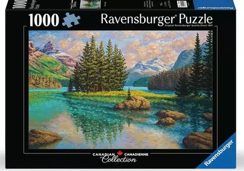 Ravensburger Puzzle Canadian Collection: Duch řeky Maligne / 1000 dílků