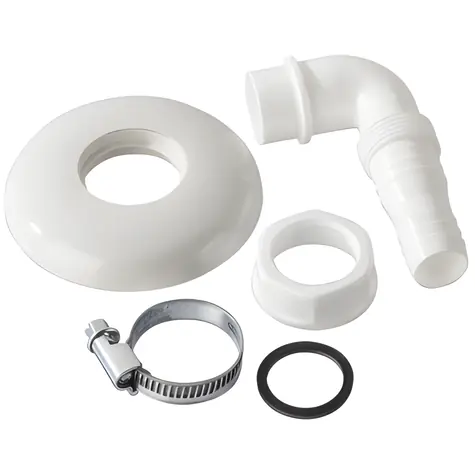 Xavax přípojka sifónu s přípojnou maticí / Přípojka sifónu / pro pračky a myčky / hadice 18–23 mm