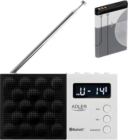Adler AD 1908 / Přenosné rádio / AM / FM / PLL