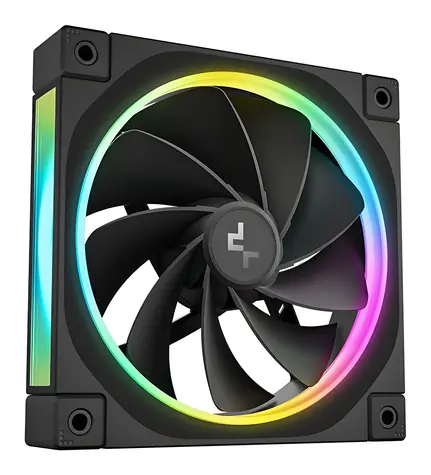 DEEPCOOL FL12R černá / Sada 3 ks / 120mm / 36x ARGB Gen2 / 500–2150 RPM / 55 CFM / 4-pin PWM