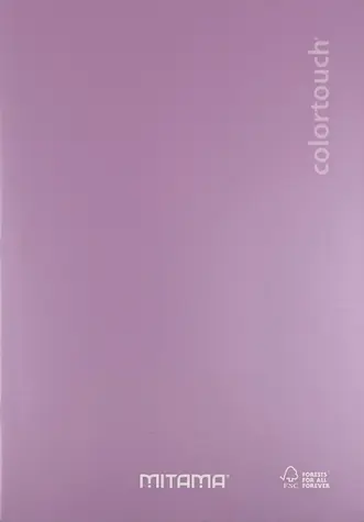 Mitama Color Touch růžová / Sešit / A4 / čtverečkovaný / 40+2 listů