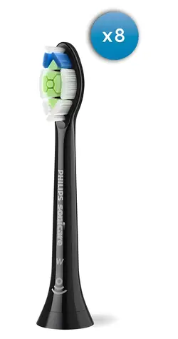 Philips Sonicare Optimal White HX6068/88 černá / Náhradní hlavice / 8 ks