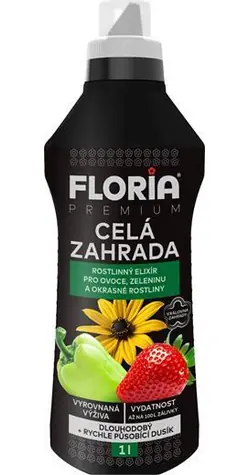 Agro FLORIA Celá zahrada kapalné 1 l / Hnojivo