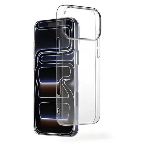 Hama Slim Protect pro Apple iPhone 17 Pro Max průhledná / Kryt / polykarbonát / 1,15 mm