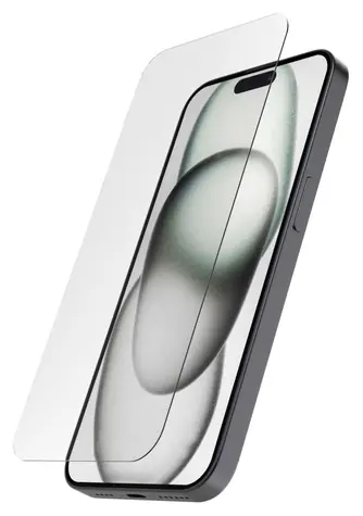 Hama Clear Protect pro Apple iPhone 15 Pro / Ochranné sklo na displej / 6,1" / temperované / 0,33 mm