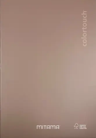 Mitama Color Touch lososová / Sešit / A5 / Linkovaný / 40+2 listů / 80 g/m2