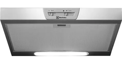 Electrolux LFU215X / Digestoř / 272 m3/h / 71 dB / omyvatelný filtr / nerezová ocel