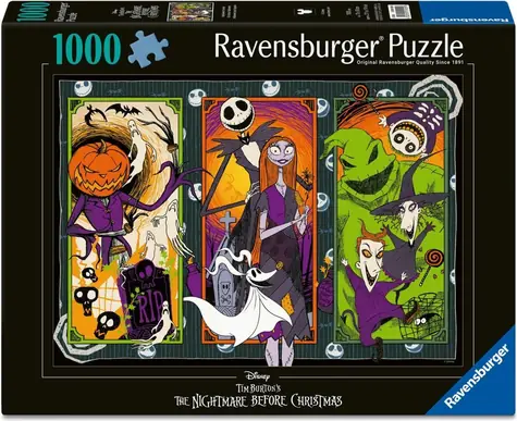 Ravensburger Ukradené Vánoce / 1000 dílků / 70 × 50 cm